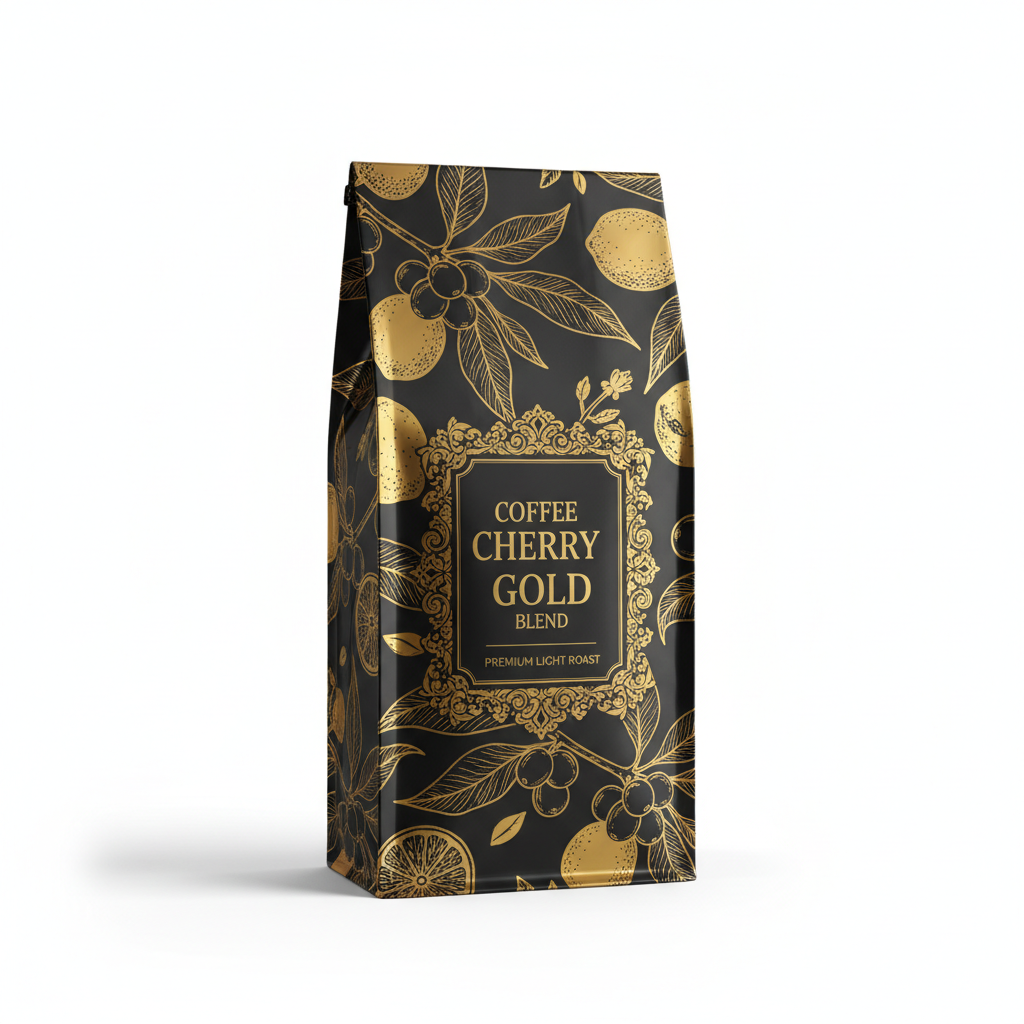 Coffee Cherry Gold Blend bag
